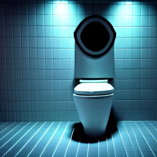 : colorful abstract toilet, cinematic lighting, hyper - realistic, detailed, marcel duchamp, render by c 4 d octane, unreal engine, 8 k 3 d render 