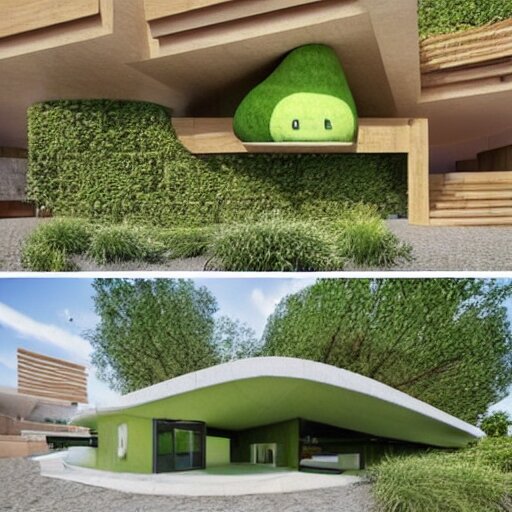 house designed as Avocado