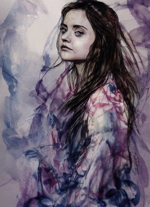 jenna coleman by agnes cecile 