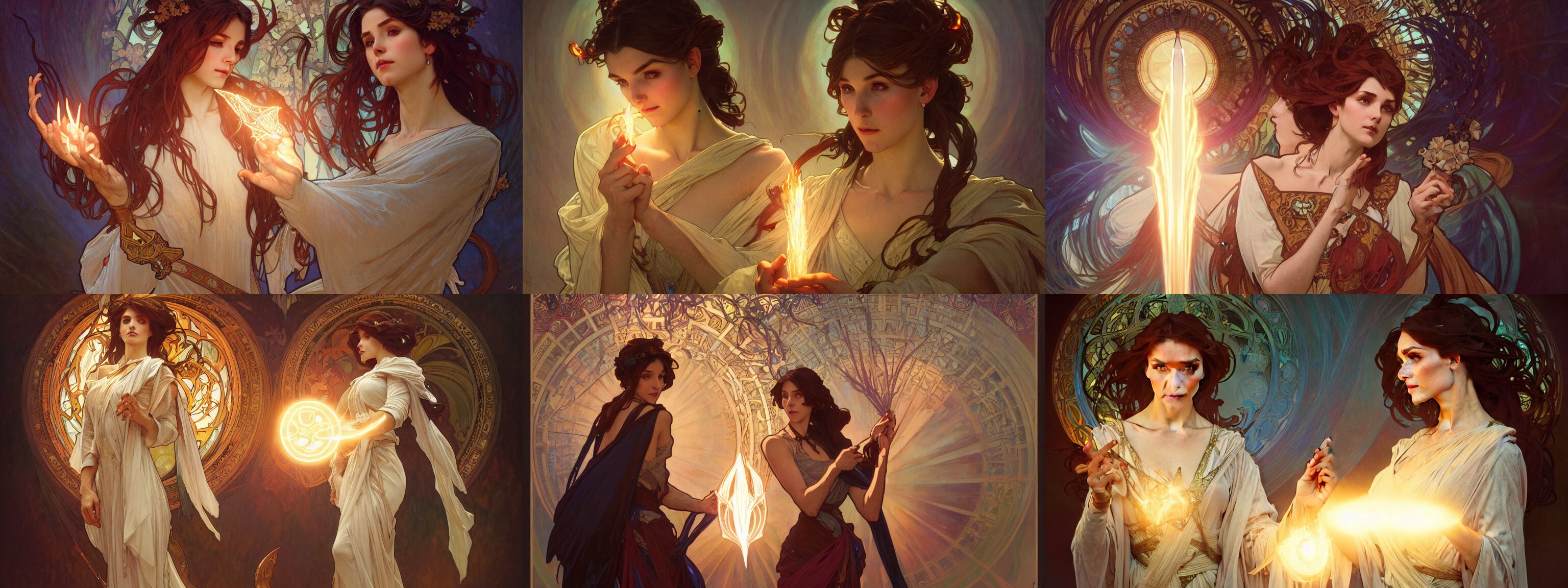 mage casting light spell, artgerm and greg rutkowski and alphonse mucha,  XF IQ4, f/1.4, ISO 200, 1/160s, 8K, RAW, featured in artstation, octane render, cinematic, elegant, intricate, 8k