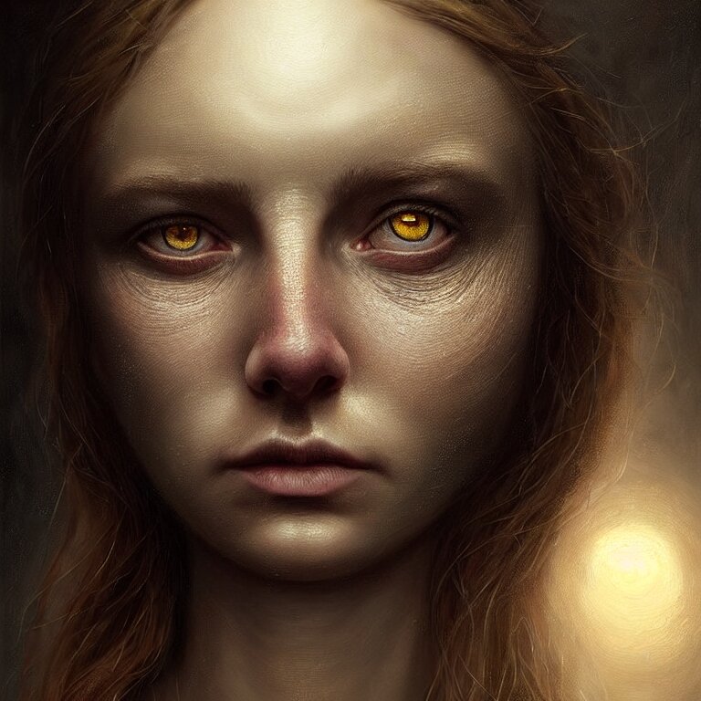 Lexica - Epic professional digital art of insatiable eyes, moderate ...