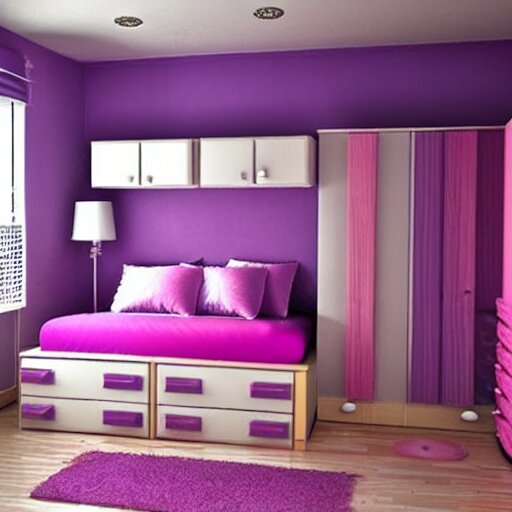 teen girls bedroom