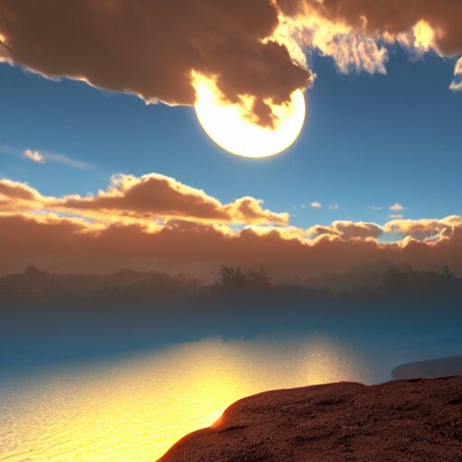 the setting sun, unreal engine 5 