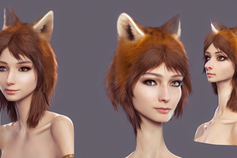 anthropomorphic female marten wearing jewlery, made by Stanley Artgerm Lau, WLOP, Rossdraws, ArtStation, CGSociety, concept art, cgsociety, octane render, trending on artstation, artstationHD, artstationHQ, unreal engine, 4k, 8k,