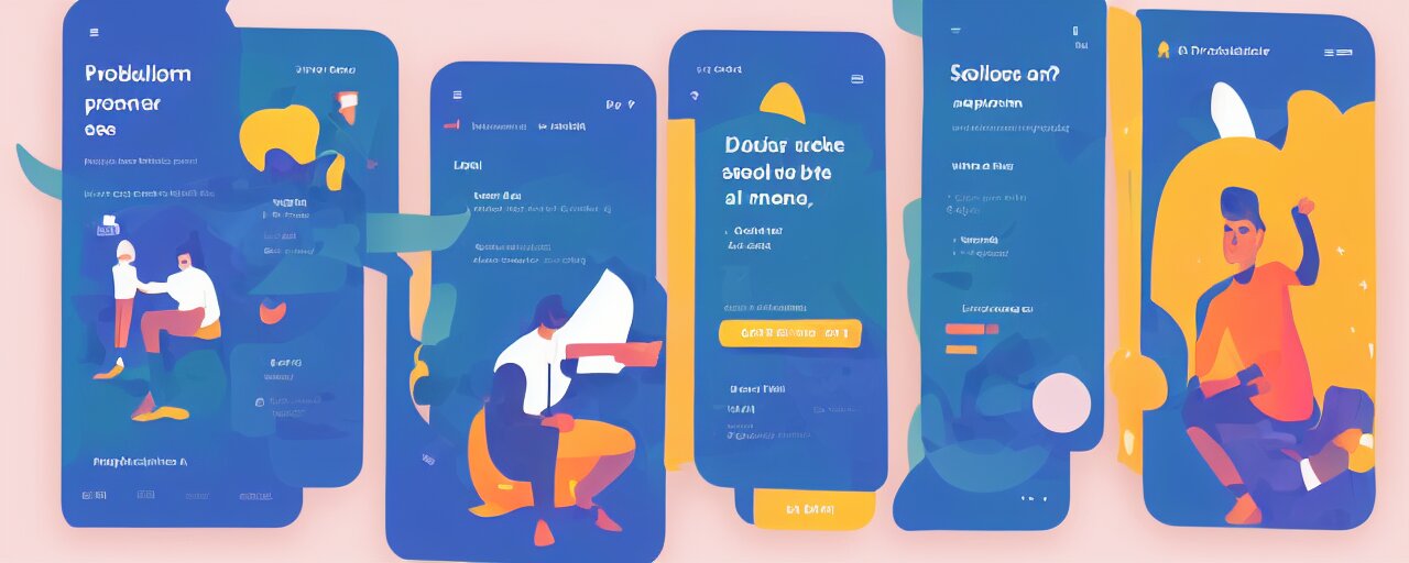 problem solver illustration ux featured on dribble 