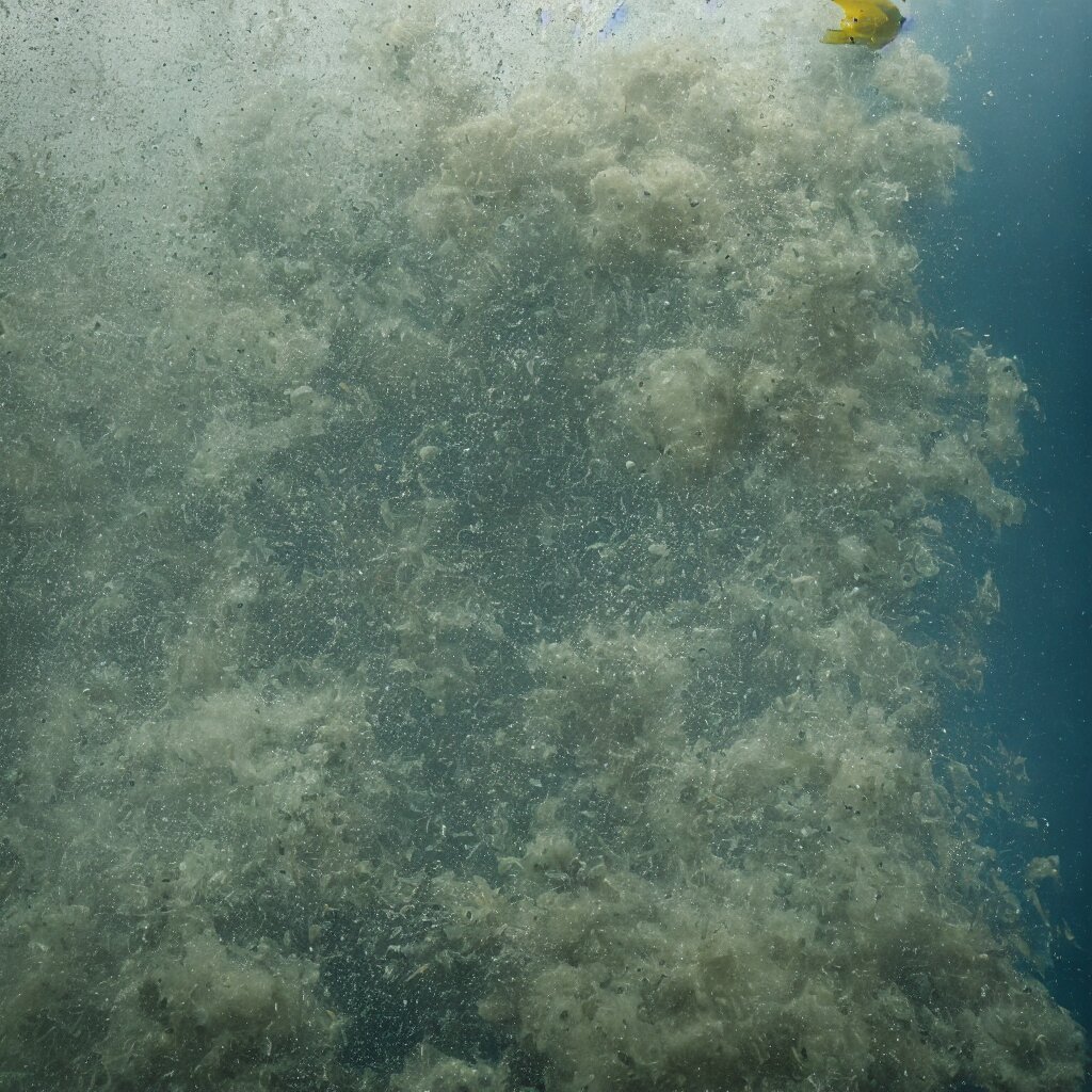 underwater explosion, XF IQ4, f/1.4, ISO 200, 1/160s, 8K, RAW, unedited, symmetrical balance, in-frame, sharpened