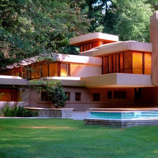 house designed by frank lloyd wright 