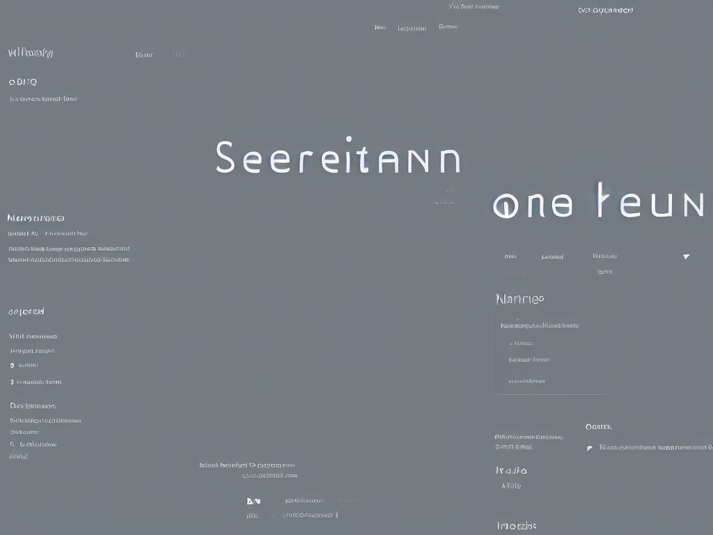 serene minimalist desktop ui 