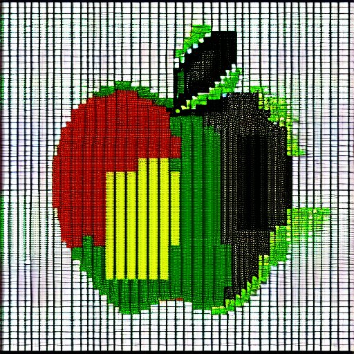 apple pixel art