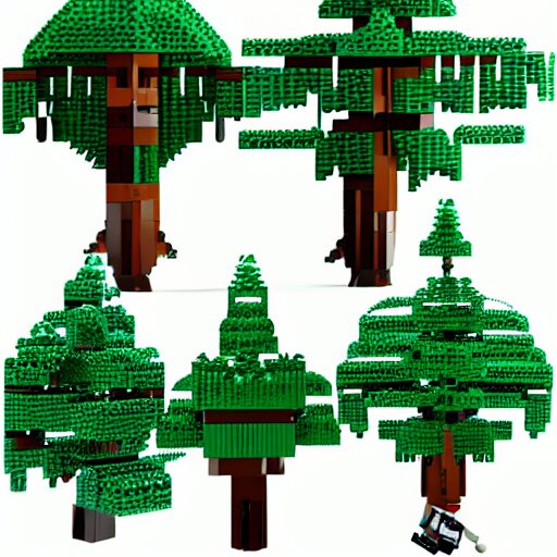 stock lego trees