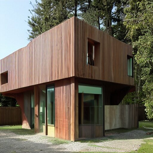 k-shaped house