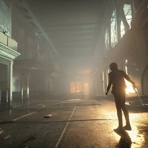 In-game screenshot of Supermassive Games's No One's Ever Really Gone featuring a main character, Unreal Engine 4