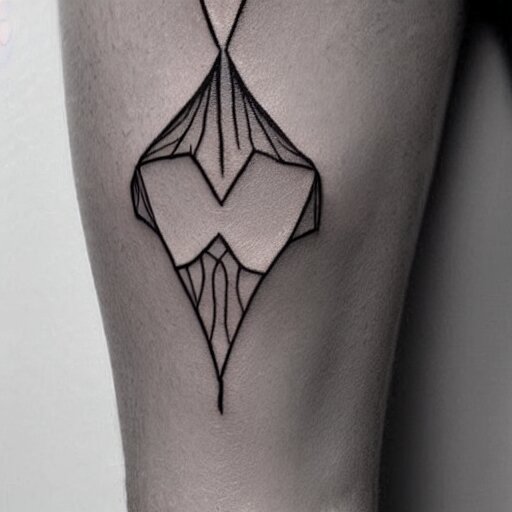 minimalistic tattoo design 