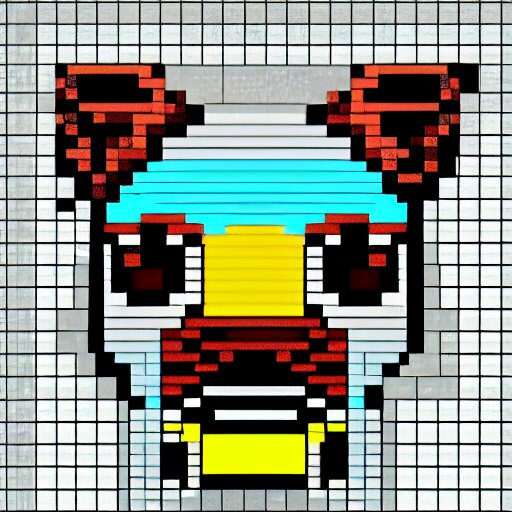 popdog, pixel art 