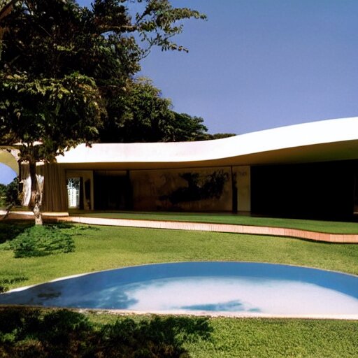 house designed by oscar niemeyer 