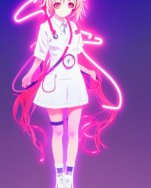 Lexica - cute anime girl long hair