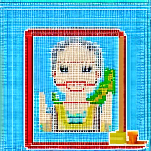 frozen food pixel art 