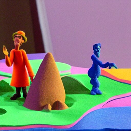 The 4th dimension as claymation