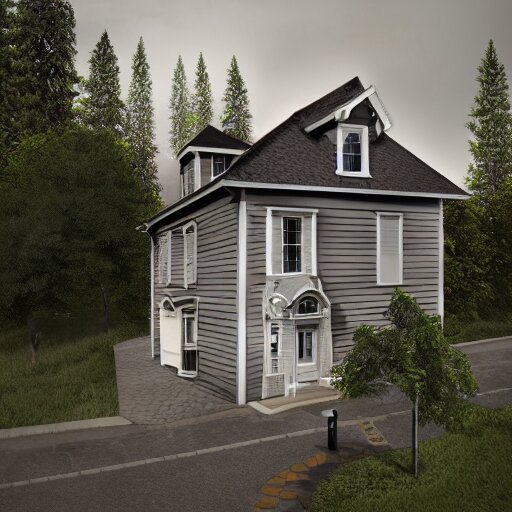 house extreamly photorealistic 