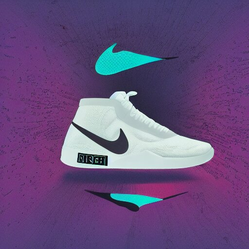 a pair of nike sneakers with the words sweat shop edition, a digital rendering by xi gang, behance contest winner, international typographic style, rtx on, rtx, y 2 k aesthetic 