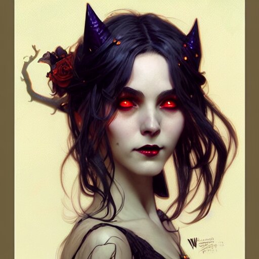 halloween funny witch woman, fantasy magic, undercut hairstyle, intricate, elegant, sharp focus, illustration, highly detailed, digital painting, concept art, matte, art by wlop and artgerm and greg rutkowski and alphonse mucha, masterpiece 