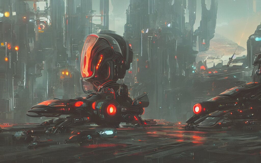 futuristic space captain, Detailed, 8k, sci-fi, panel, concept, simon stalenhag ,syd mead, insane detail, ash thorp, kyza, cyberpunk, collection