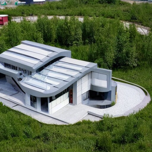 High-tech house in Ufa