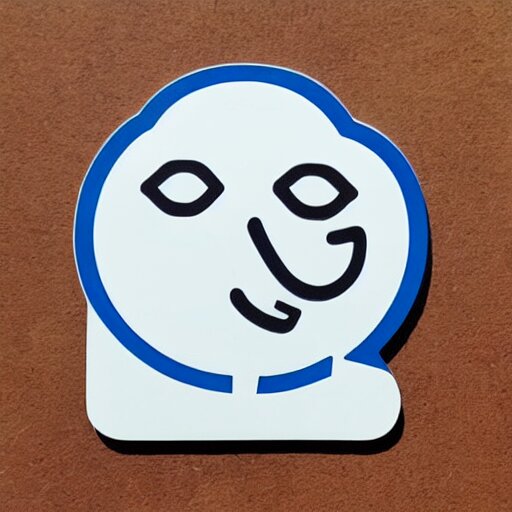 Whatsapp sticker of a crying rain cloud.