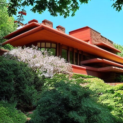 “ a frank lloyd wright house ” 