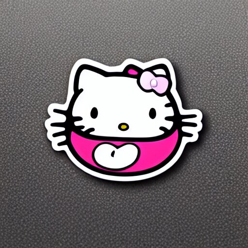 hello kitty emoji sticker 