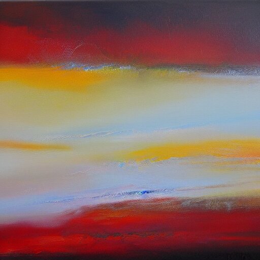 silent beams shining through calm winds, abstract, oil on canvas, brushstrokes, 