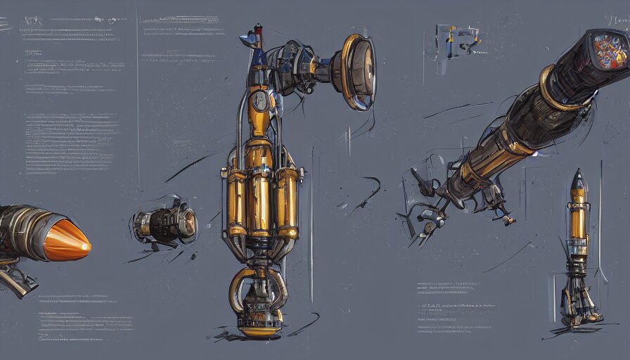 visual storytelling, concept art of rocket engines by jama jurabaev, extremely detailed, trending on artstation, high quality, brush stroke 