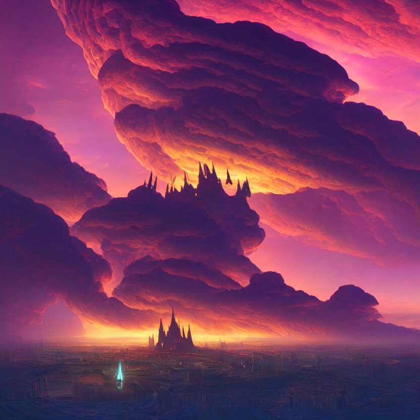 treasure planet, clouds, castle!, lava, beautiful lighting, vivid colors, intricate, elegant, smooth, sharp focus, highly detailed digital painting, concept art, cinematic, unreal engine, 4 k wallpaper, art by syd mead, terada katsuya, atey ghailan, svetlin velinov, cgsociety, artstation trending 