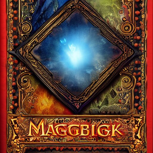 cover of magic book written by sorcerer, highly detailed, 4 k 