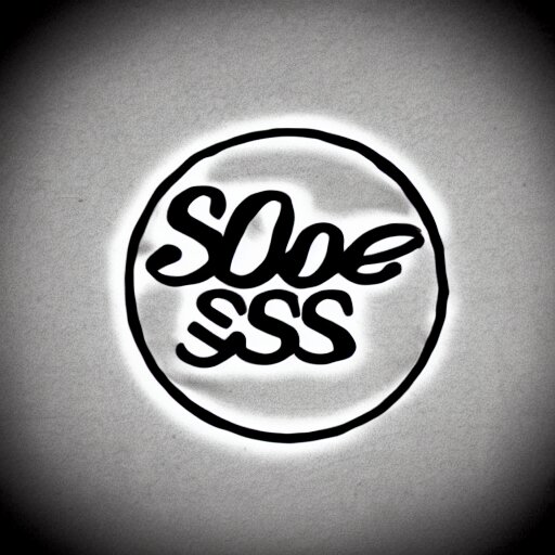 a sharpie drawing of a logo for company s. s. 