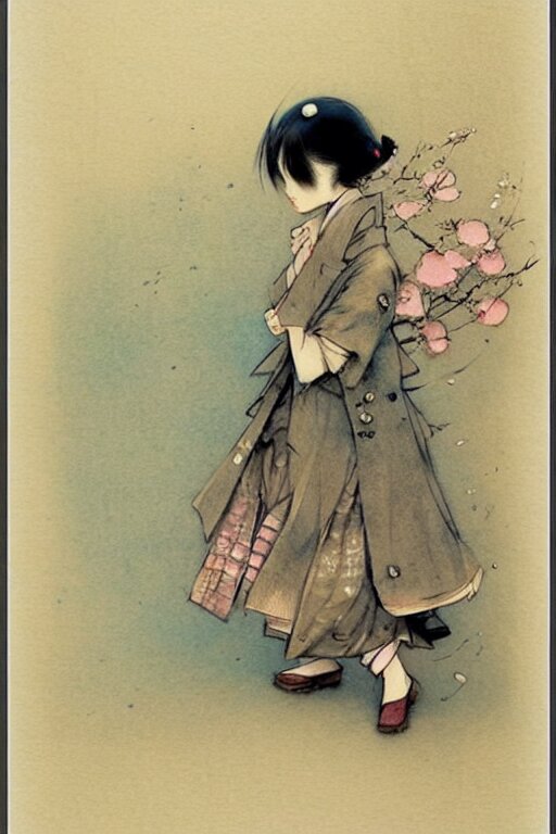 (((((1950s japanese city . muted colors.))))) by Jean-Baptiste Monge !!!!!!!!!!!!!!!!!!!!!!!!!!!