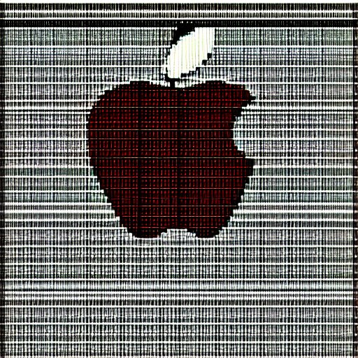 apple pixel art