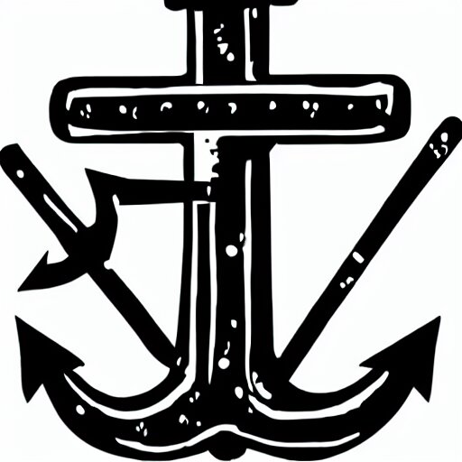 vector symbol of an anchor