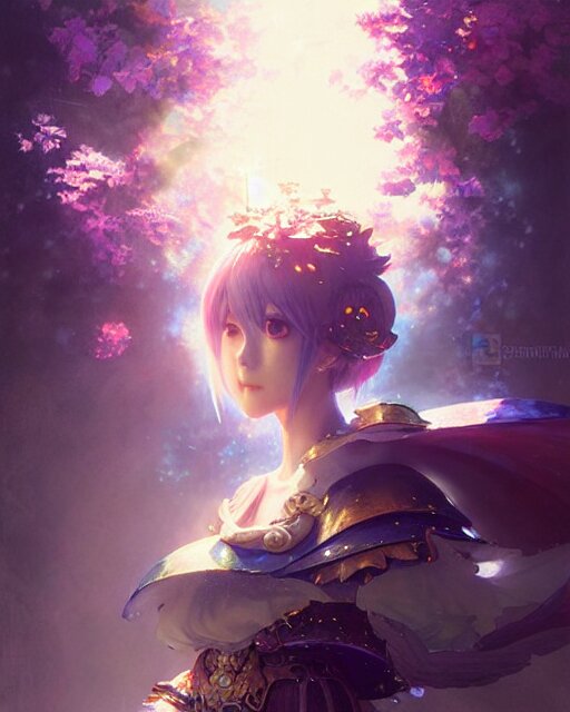 mirei kiritani as anime girl, mushroom kingdom, fantasy character portrait, concept art, sorceress, magical aura, bright, interesting angle, intricate details, highly detailed by greg rutkowski, gaston bussiere, simon bisley 