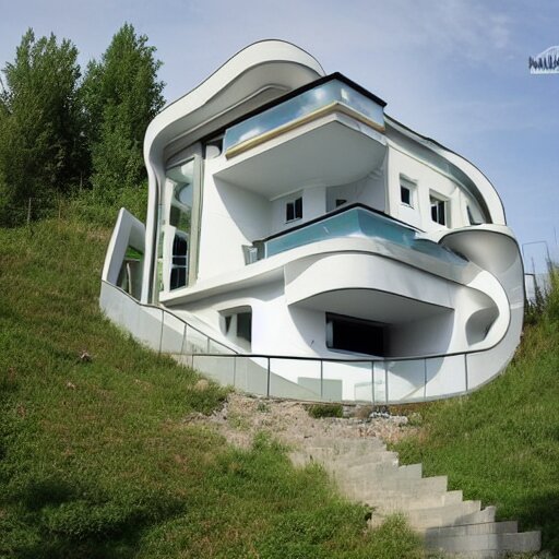 High-tech house in Ufa