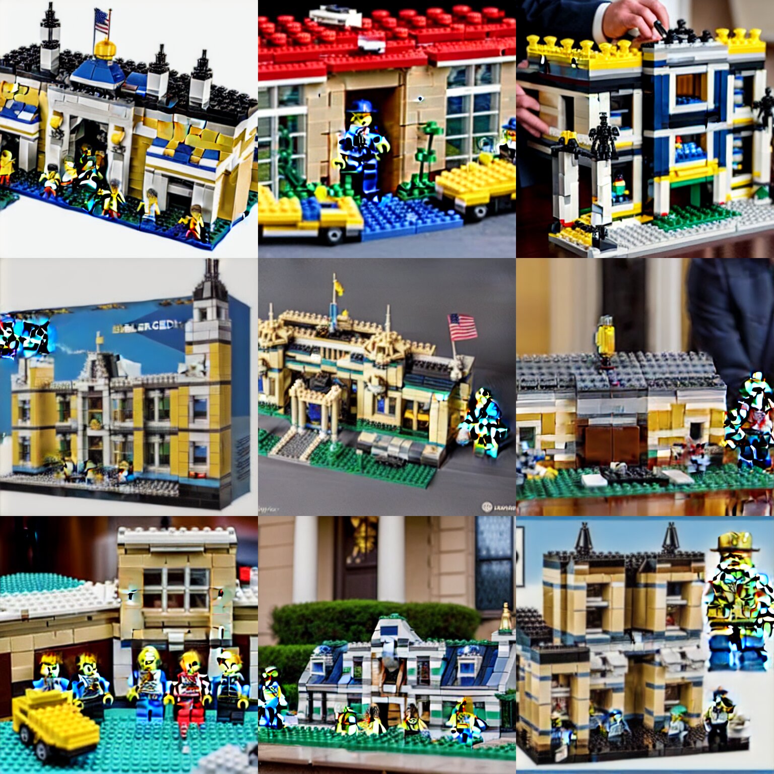 beautiful photo mar - a - lago fbi raid lego set 