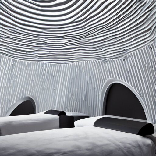 room designed by zaha hadid 