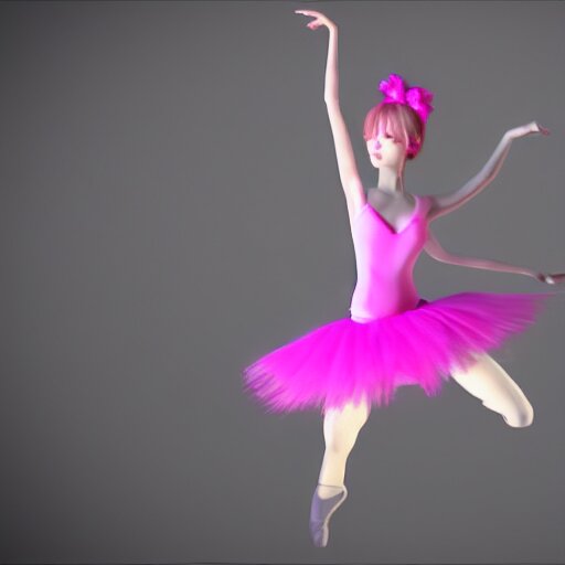 3 d jimin as a ballerina dancer wearing a pink skirt in a black themed stage, highly detailed, octane render 