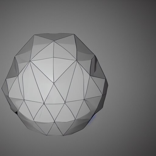 a render of a low polygon lemon, unreal engine 