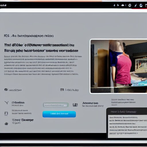 Screenshot of a really well designed interactive 3D Website