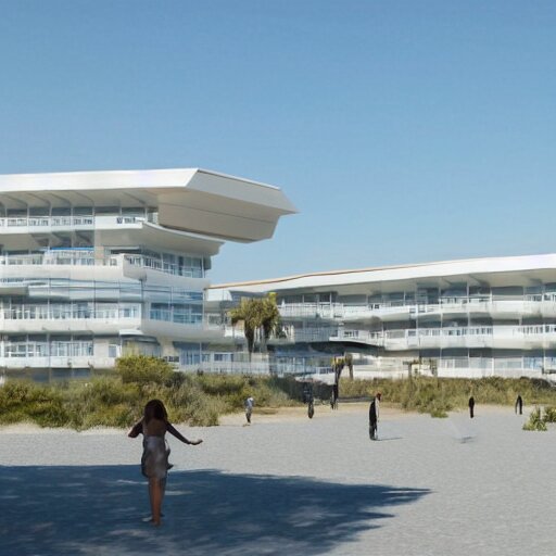 a research station architecture in varosha, cyprus