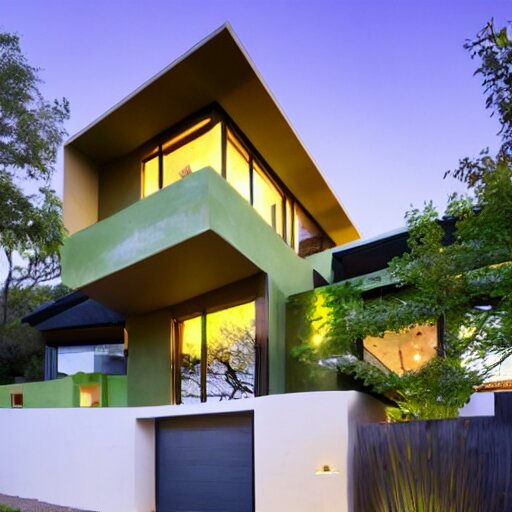 house designed as Avocado