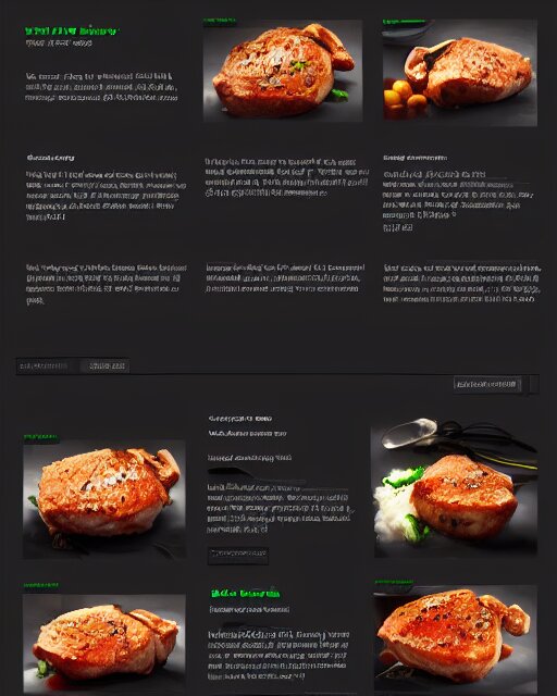 razer LED porkchops and mashed potatos, HD, trending on artstation, instagram post, LED