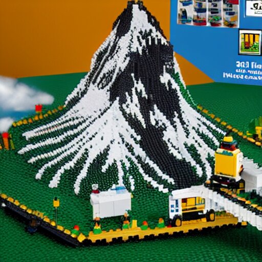 mount taranaki lego set 