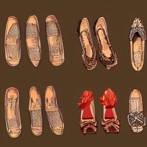 shoes concept design inspired by indonesian traditional houses 